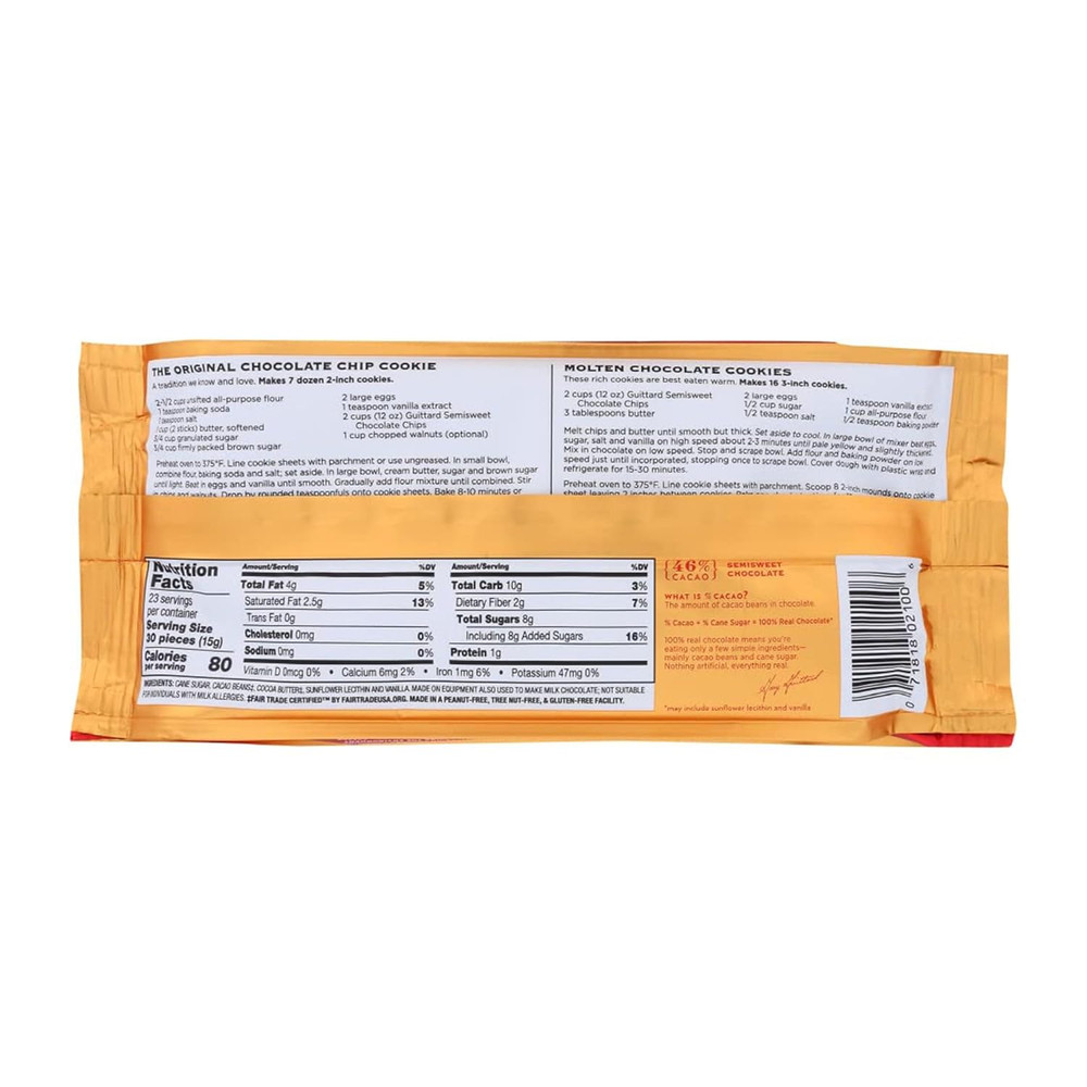Baking Chips, Semi Sweet Chocolate, 12 Oz