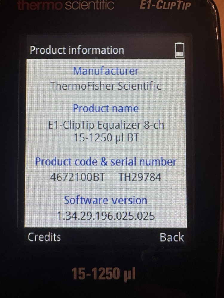 Thermo Scientific E1-ClipTip Equalizer 8-ch 15-1250Ul bt
