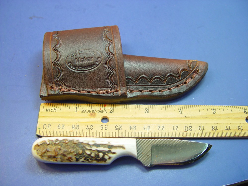 Custom Leather Crossdraw Sheath for ANZA TW-FE