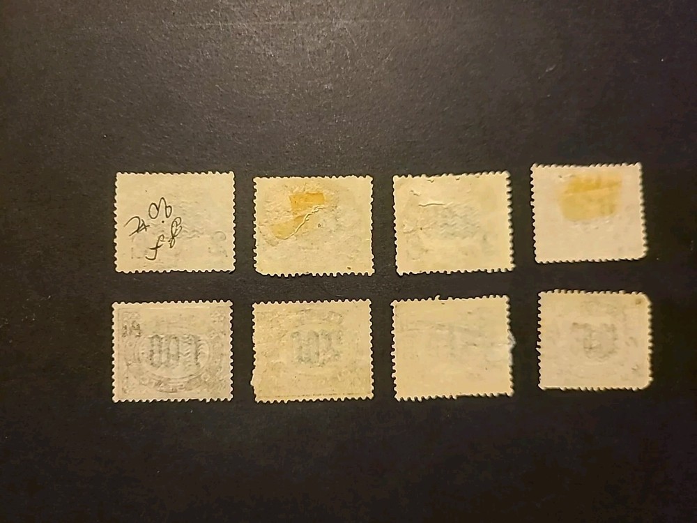 1878 Italy Official Stamp set surcharged "2c".