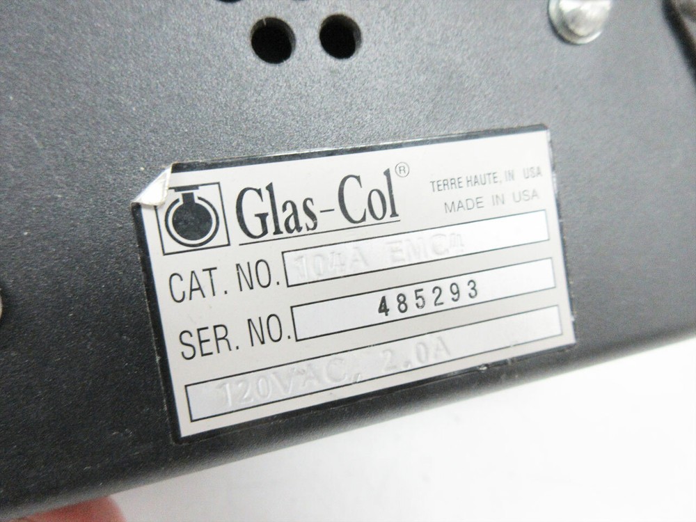 GLAS-COL 104A EMC4 STIR CONTROL II CONTROLLER