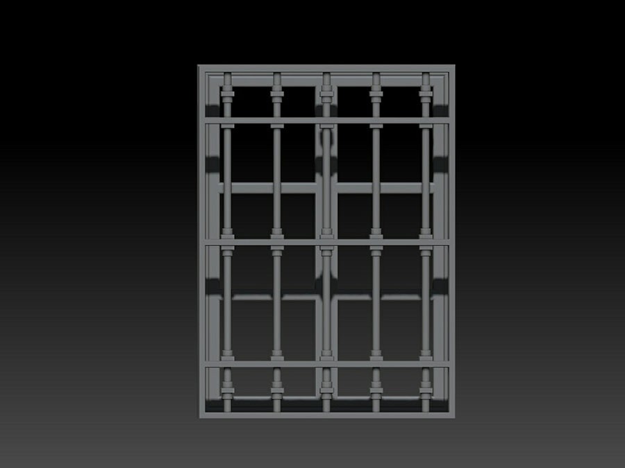 VG Dio 1/35 Window with Grate #1