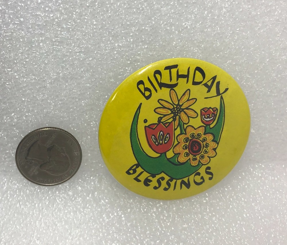 Birthday Blessings Pin