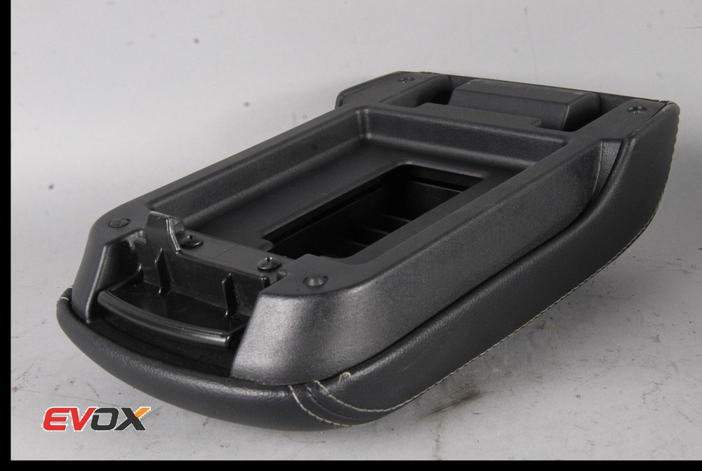 08-15 MITSUBISHI LANCER EVOLUTION EVO X CENTER CONSOLE ARMREST LID LEATHER