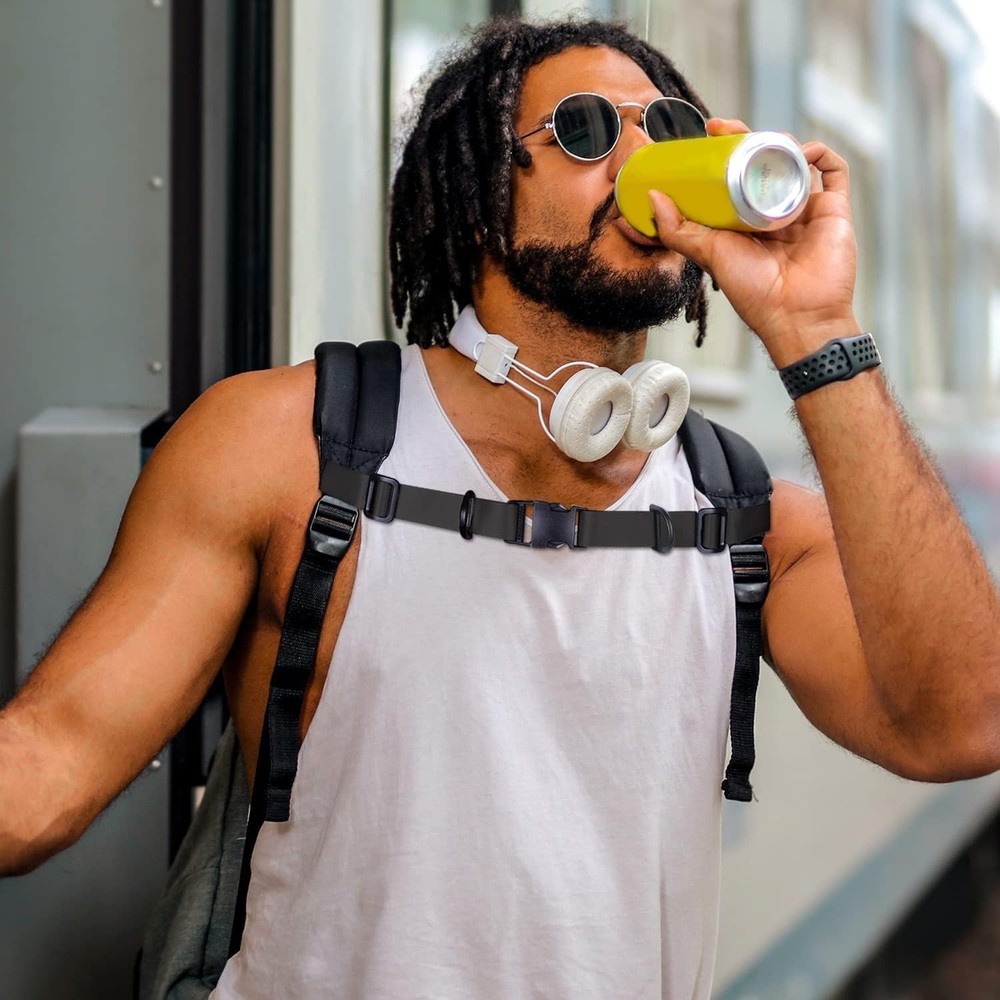 Versatile Heavy-Duty Sternum Strap for Backpacks: Hands-Free Hiking Solution