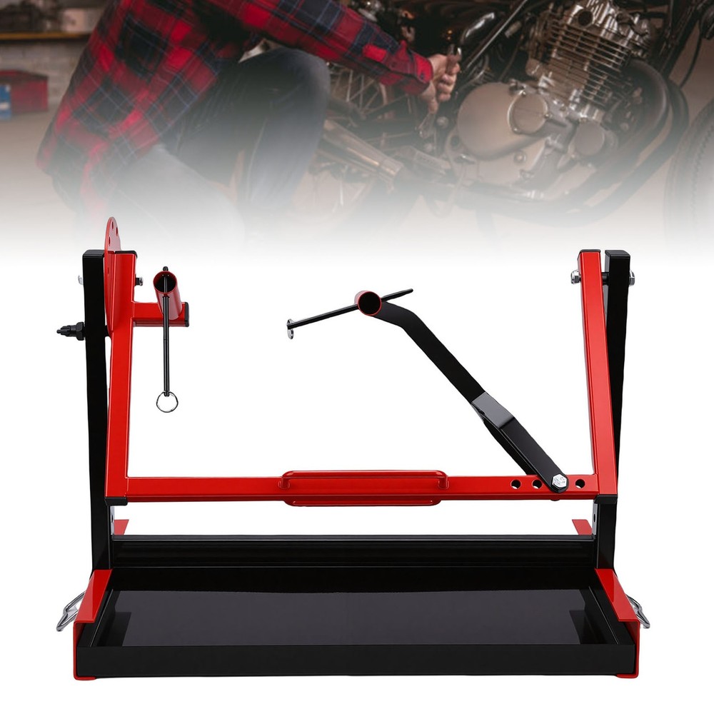 Adjustable Rotatable Motorcycle Engine Stand For Engine Repairs On Motorcycles↑