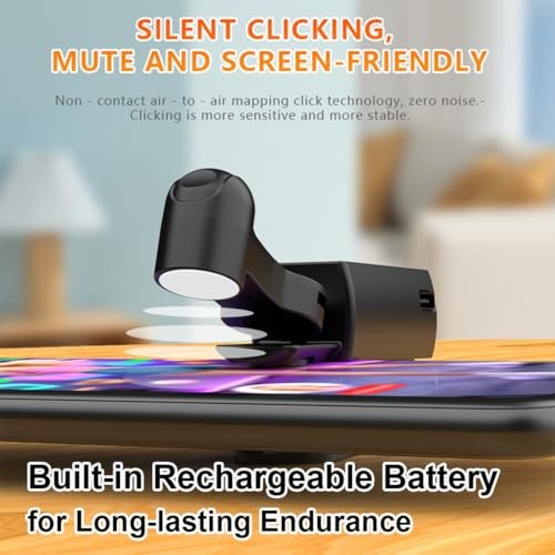 Auto Clicker for Smart Phone, Rechargeable Phone Screen Tapper, Fast Click