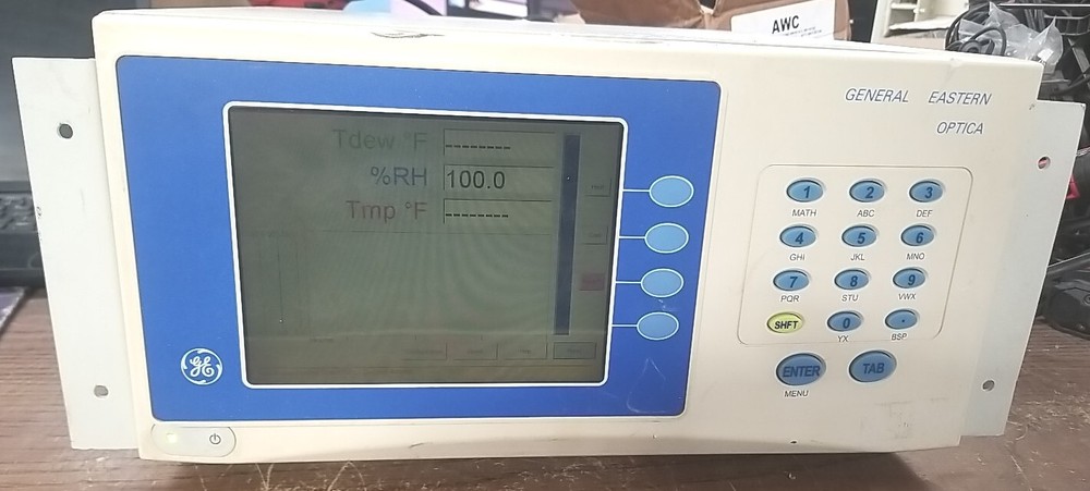 General Electric OPA10AC3A00000 Optica General Eastern Dew Point Analyzer. *READ