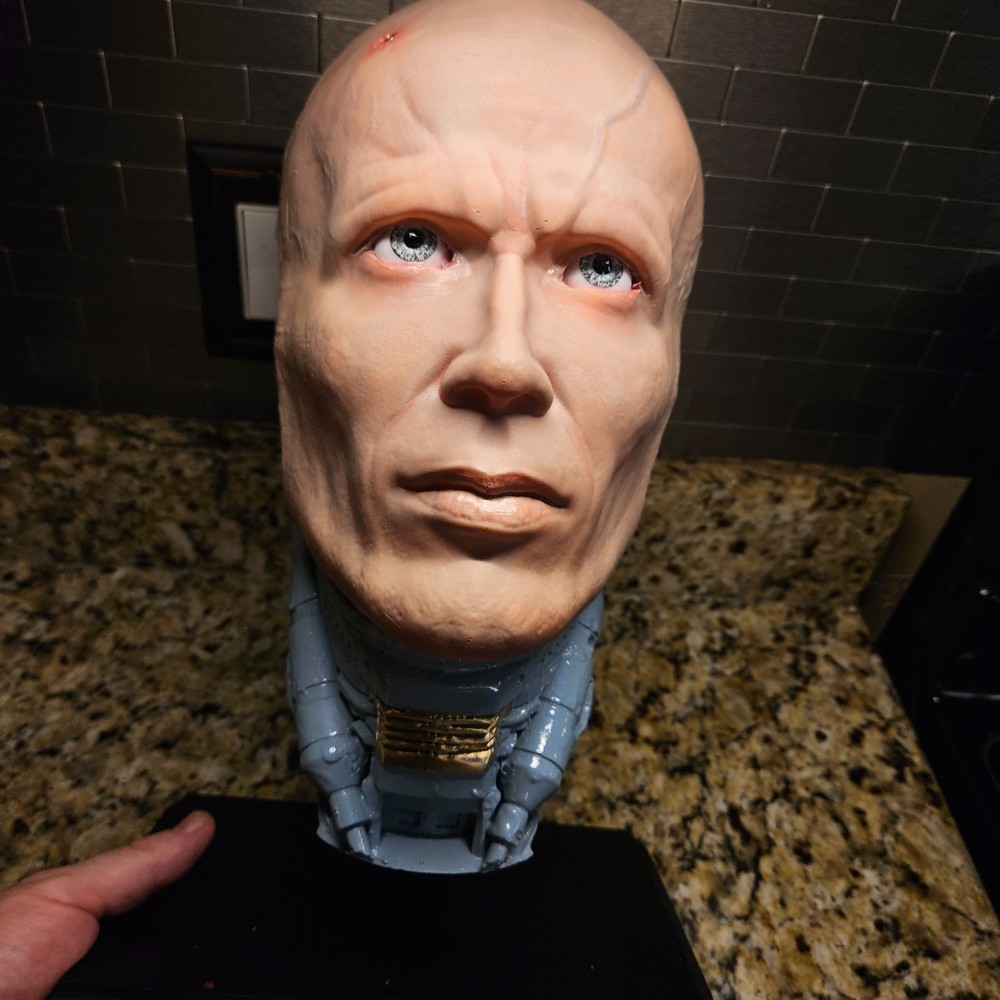 Robocop head bust