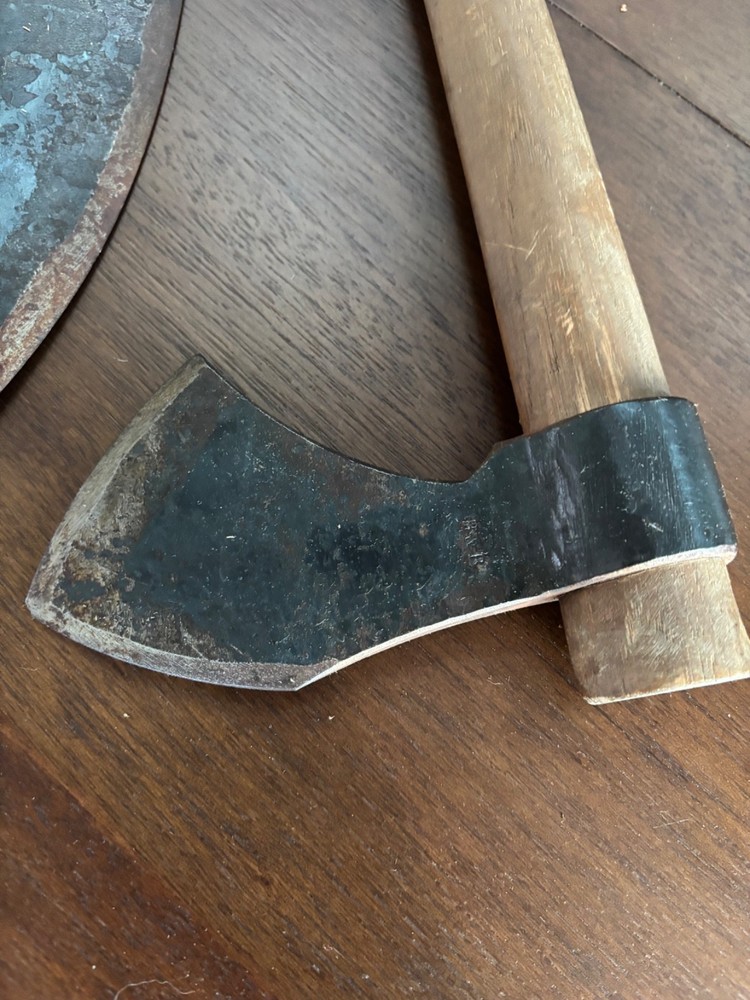 Vintage H&B Forge Crain Hawk & Bearded Clipped Hawk