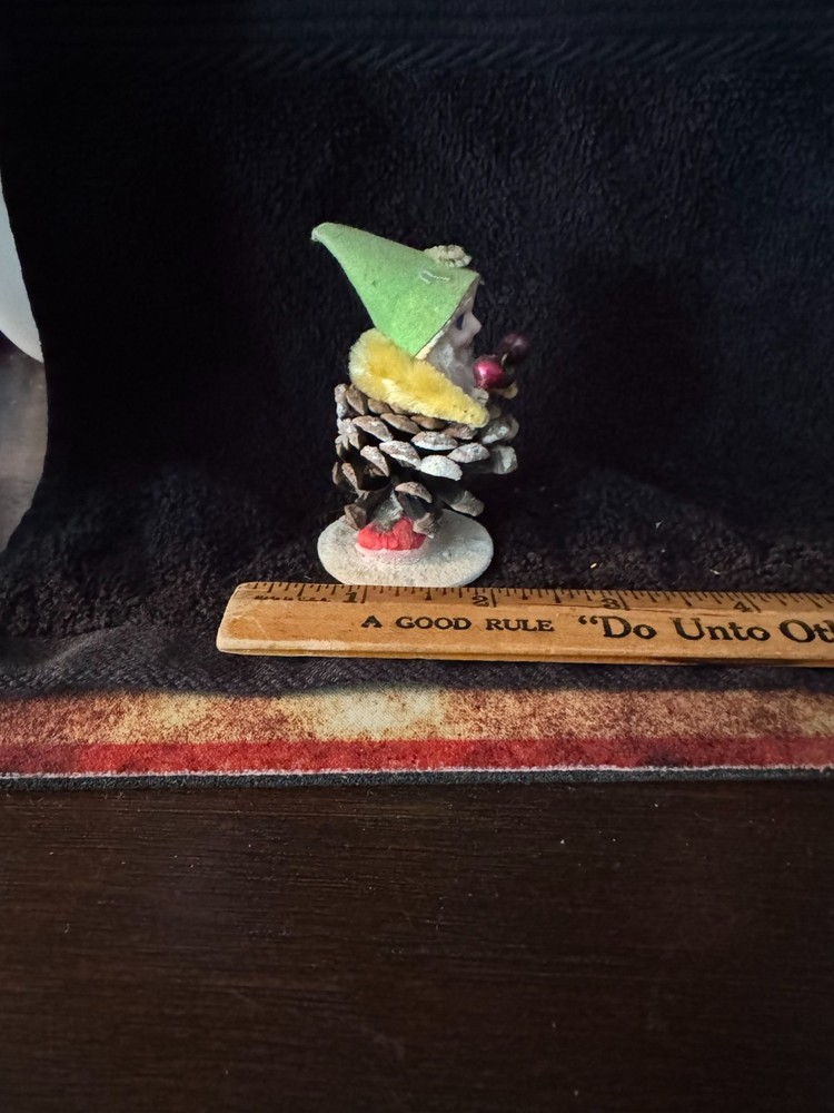 Vintage Pinecone Gnome