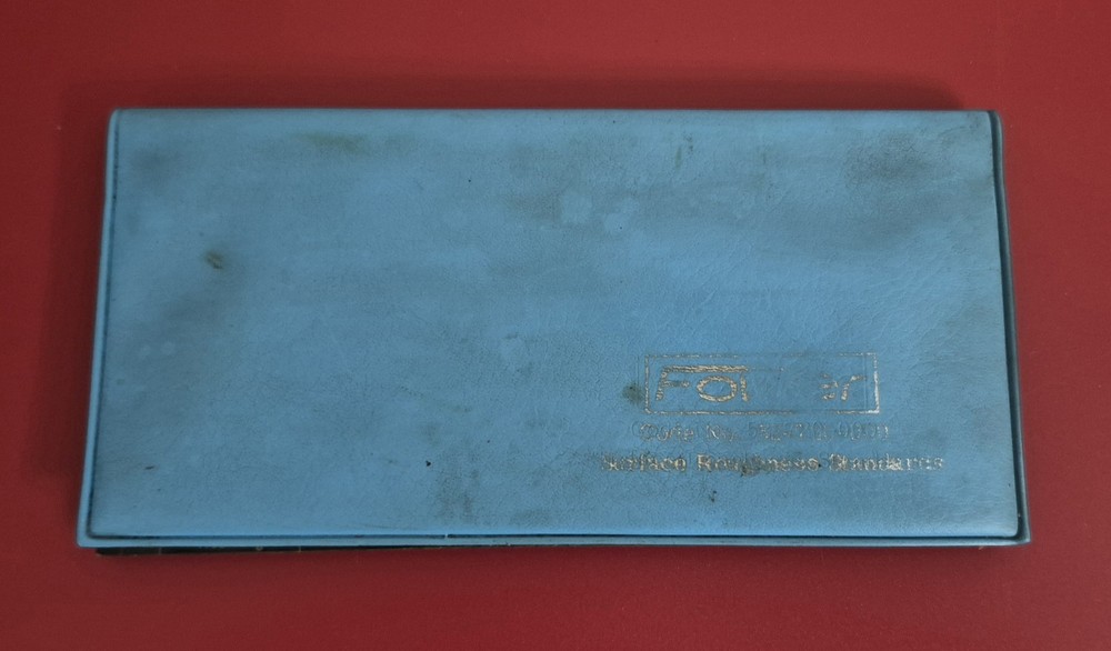 Fowler-Rubert Electro-Formed Surface Roughness Comparison Standards Pocket Set