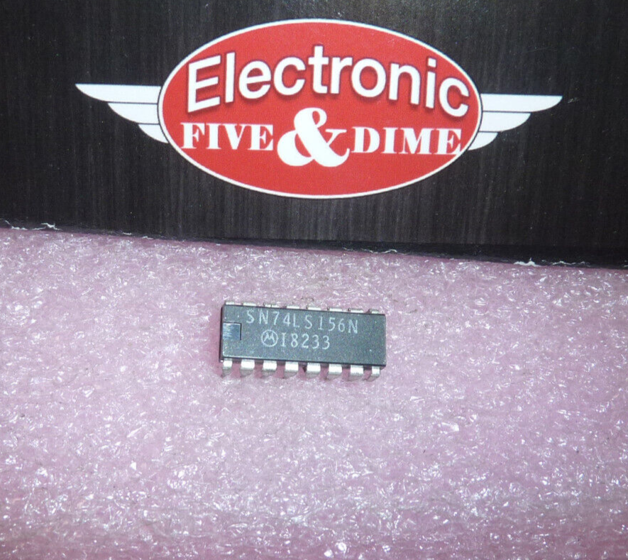 SN74LS156 Motorola Decoder/Driver Inverted Output CDIP16 IC
