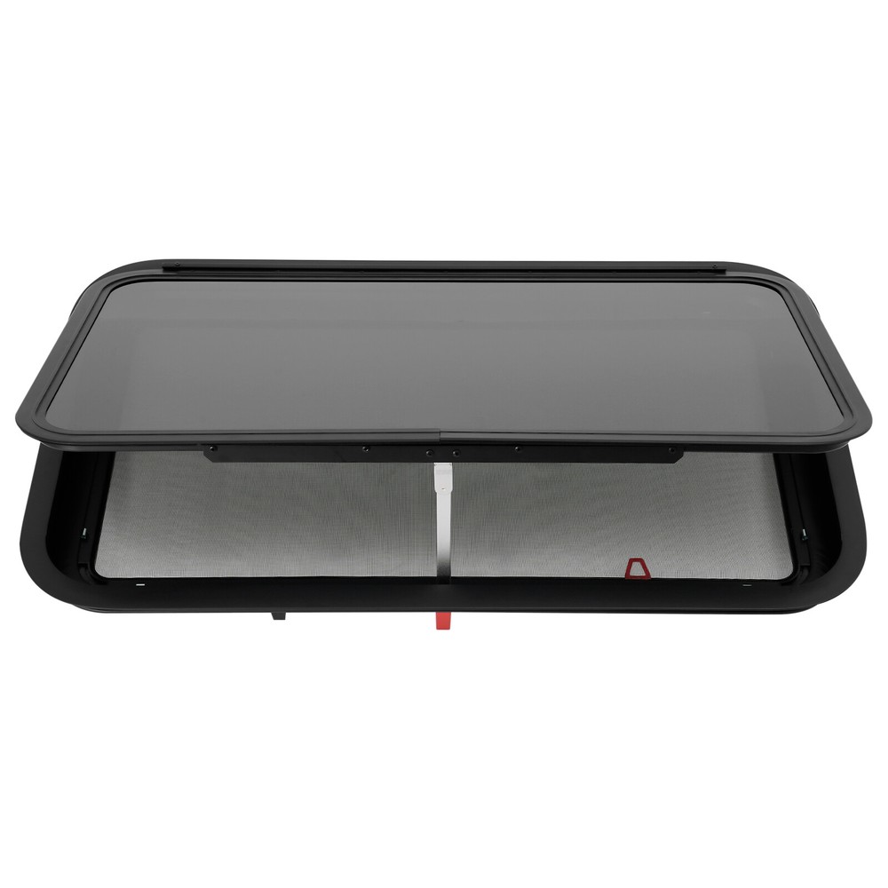 36"x20" RV Emergency Push Out Exit Window w/ Trim Ring & Screen Camper Trailer