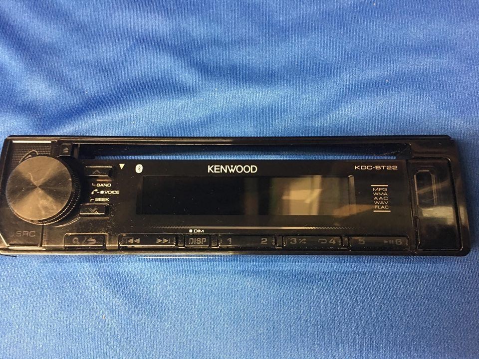 faceplate kenwood kdc-bt22