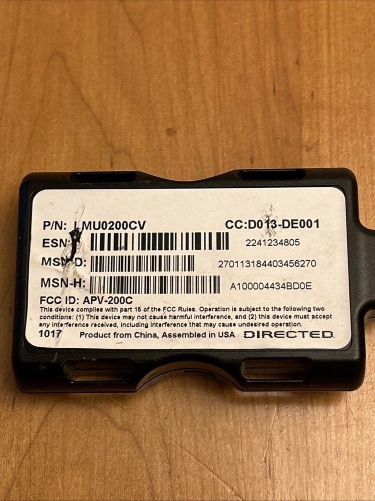 Directed SmartStart GPS DSM350 Phone Control Module