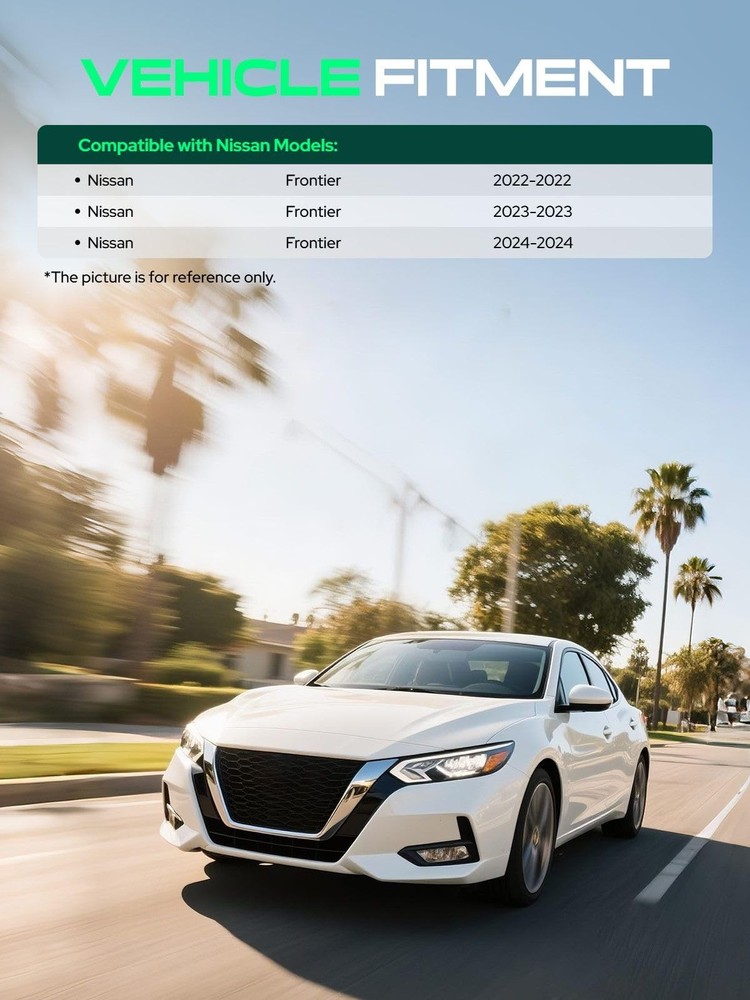 Front Left Driver Side Bumper Bracket for Frontier 2022 2023 2024