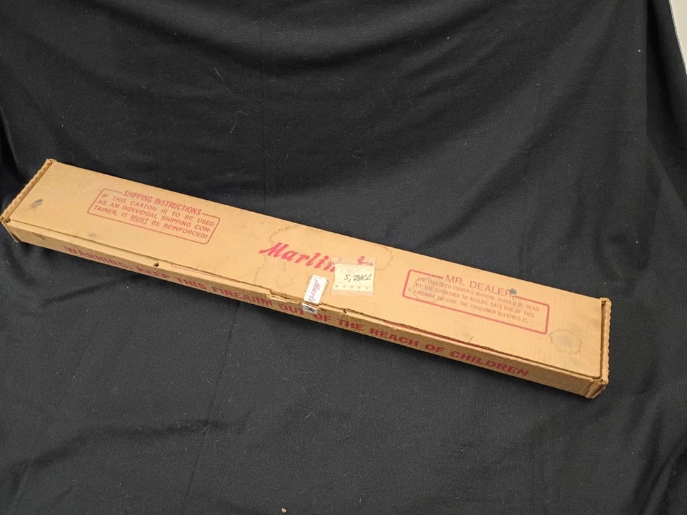 1986 Marlin Model 783 BOX AND MANUAL ONLY!