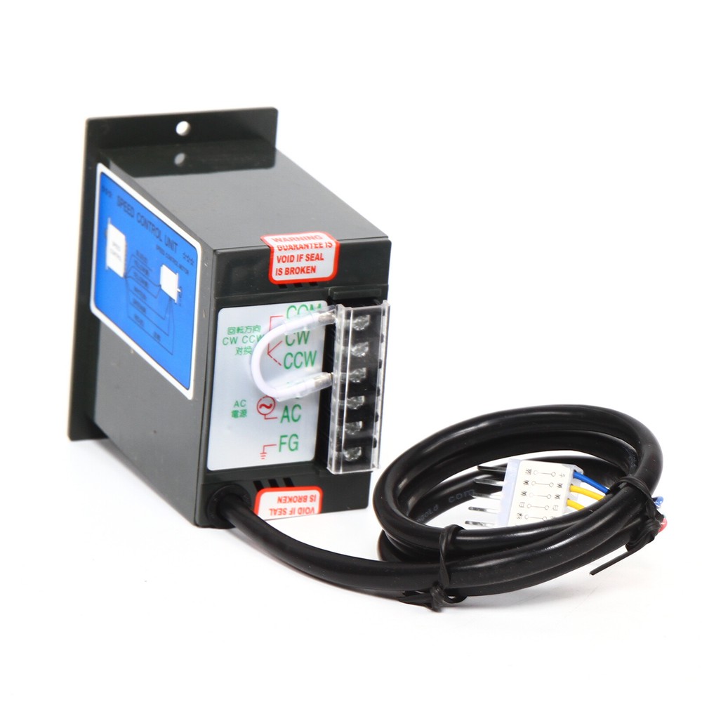 110V Reversible AC Gear Motor Electric Motor Variable Speed Controller