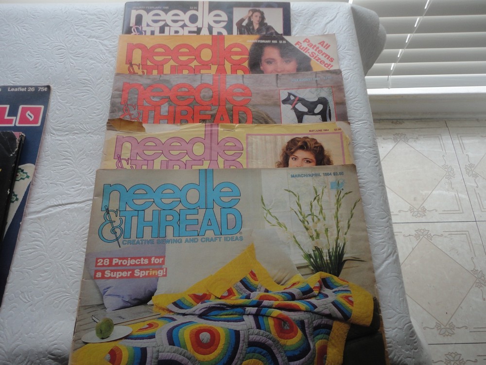 NEEDLE & THREAD Vintage Craft Magazines