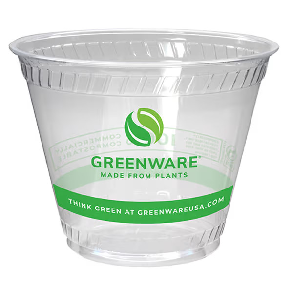 Fabri-Kal 9509100 Greenware 9 Ounce Cup - 1000 / CS