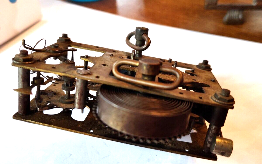 CLOCK MOVEMENT SEE ADD - COLLECTIBLE / ANTIQUE