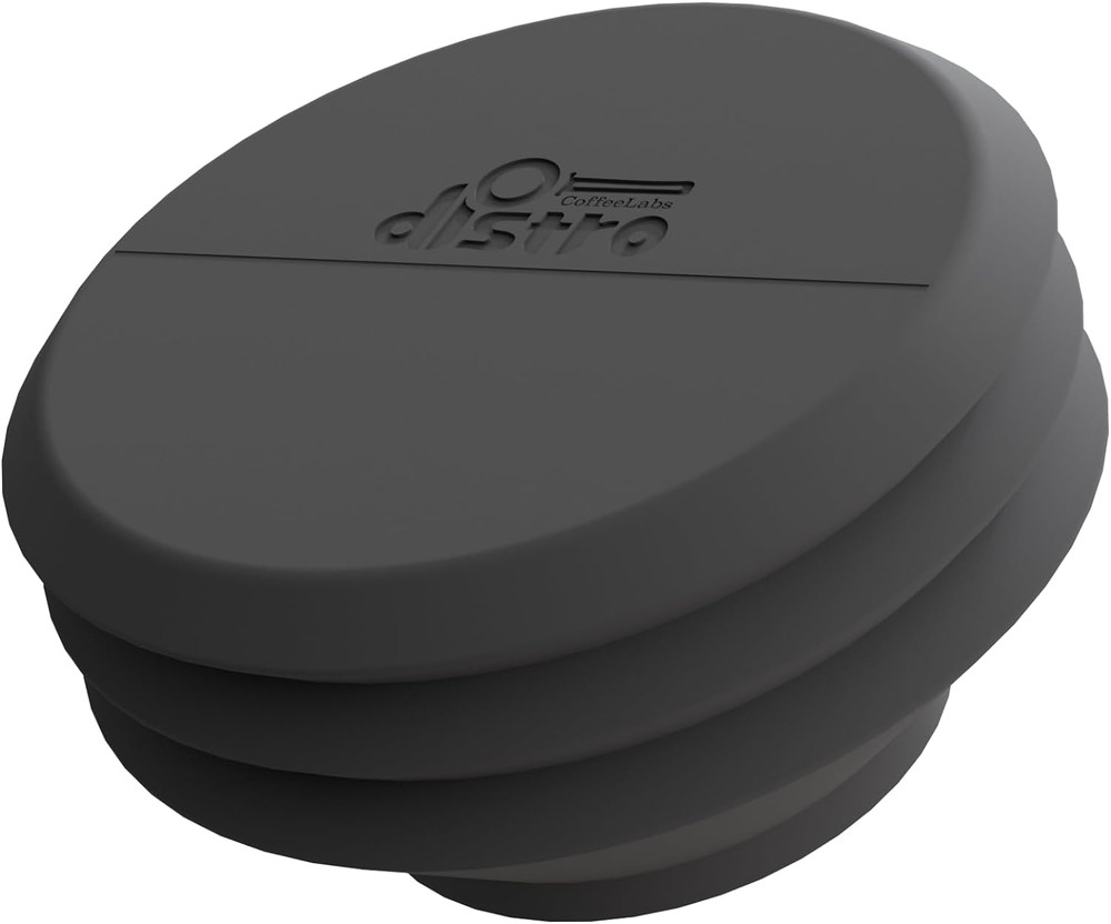 Silicone Retention Bellow Compatible with Niche Zero/Duo Coffee Grinder - Black