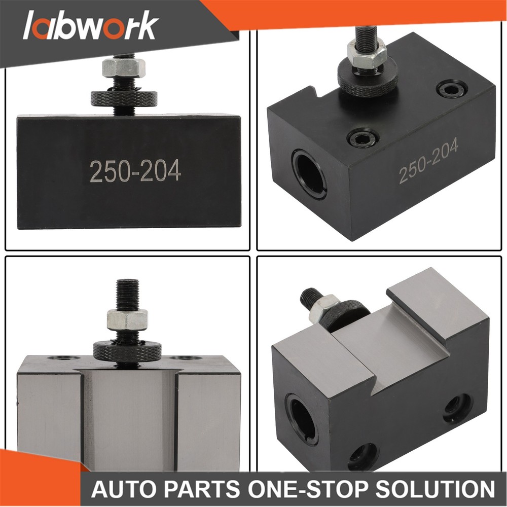 Labwork 6 Pack BXA Tool Post Set 250-200 Complete Quick Change System for Lathes