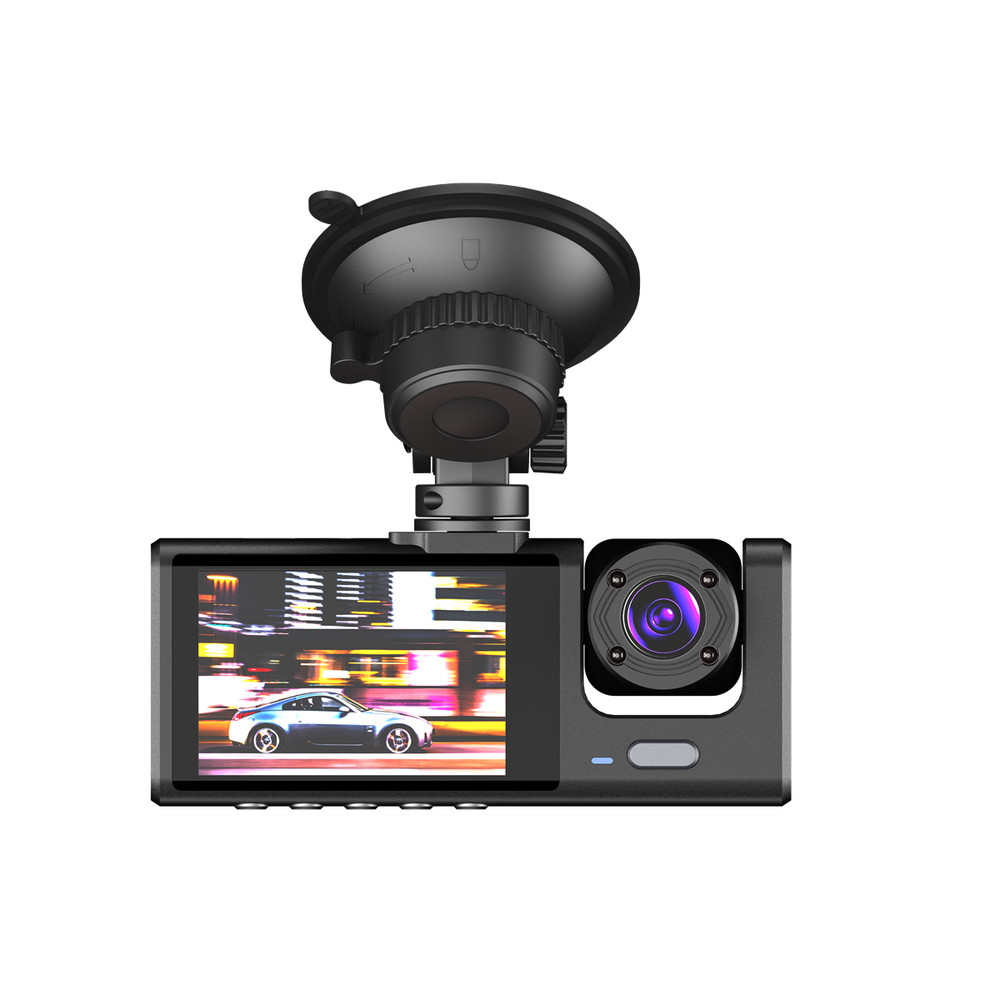 170° Dash Cam 3 Lens Car DVR Video Recorder Loop Recording Night Vision G-sensor