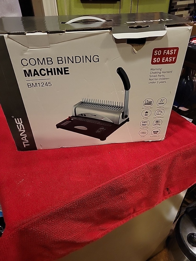 COMB BINDING MACHINE  BM1245