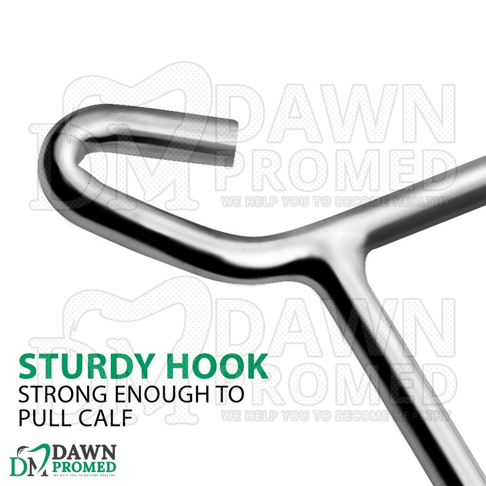 4 Pcs Nylon Calf Pulling Strap 30" 45" & 60" With OB Handle Set For Cattle Birth