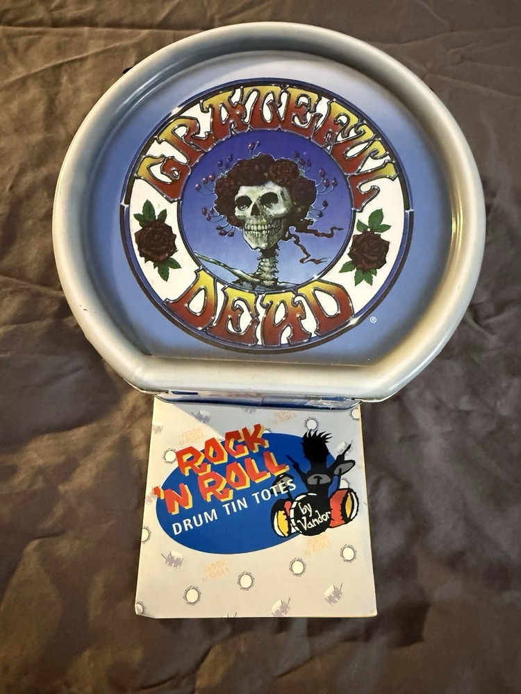 Grateful Dead Bertha Drum Tin 2000.exceptional Condition With Minor Flaws.