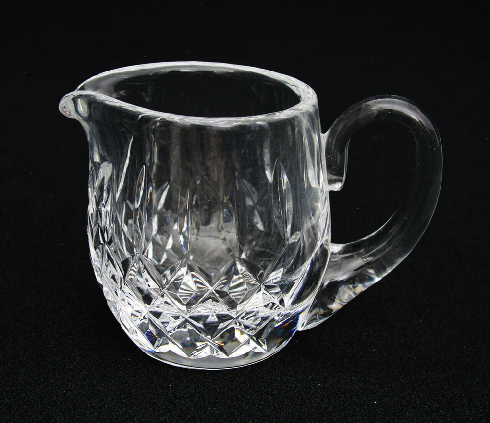 WATERFORD CRYSTAL 2 5/8" MINI CREAMER w/ ORIGINAL BOX & INSERT