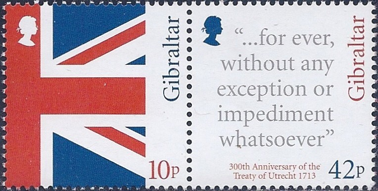 Gibraltar Scott #'s 1385 MNH