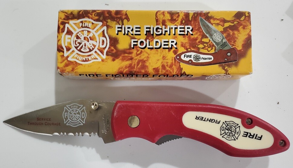 FROST CUTLERY FIREFIGHTER FOLDER 15-242FF