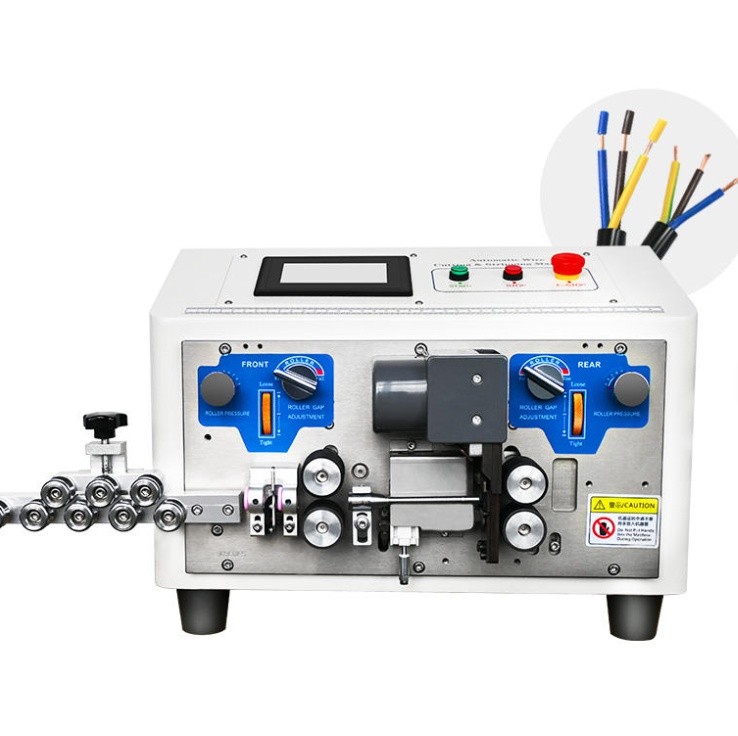 Automatic Multi-core Multi-cores Wires Sheath Stripping Machine 4 WheelsWire Opt