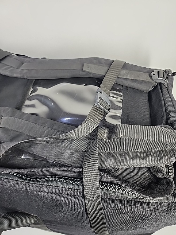 Force Protector Deployment Bag Military Black Rolling Padded Duffle Bag