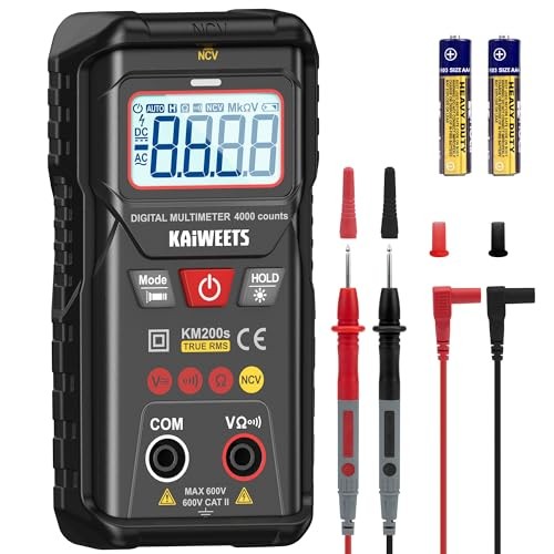 KM200s Smart Digital Multimeter True RMS, 4000 Counts, Auto Ranging