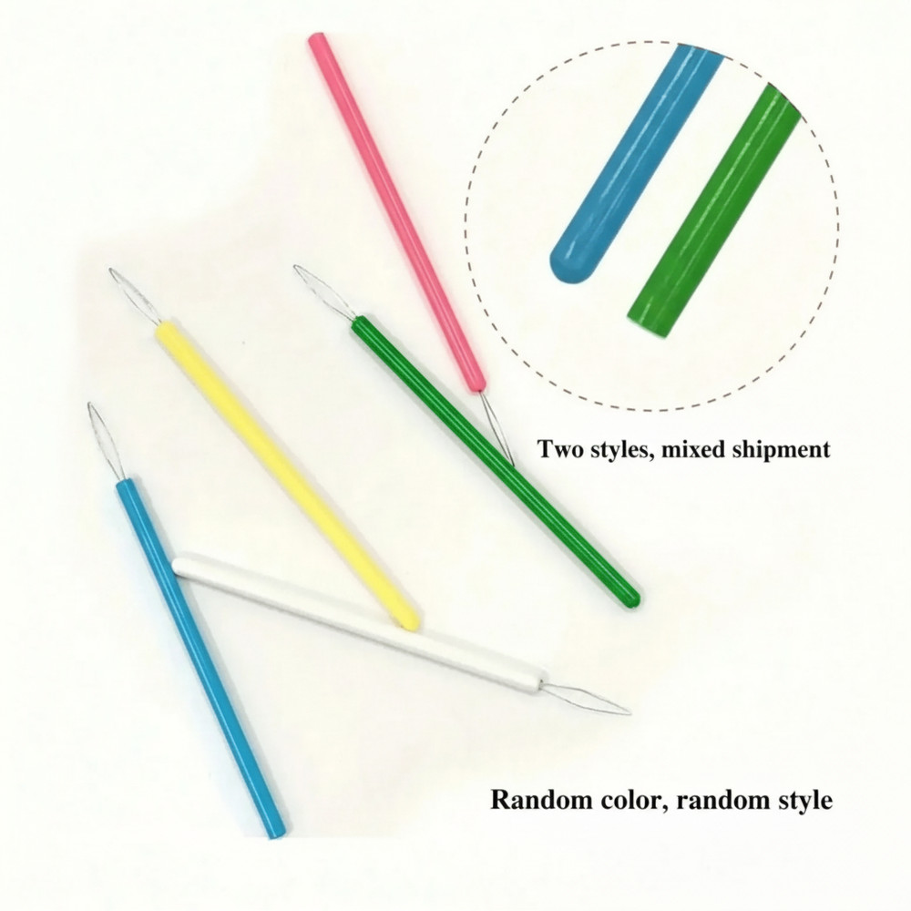 5pcs Plastic Needle Threaders Easy Threading Sewing Tools Sewing Machine Needle