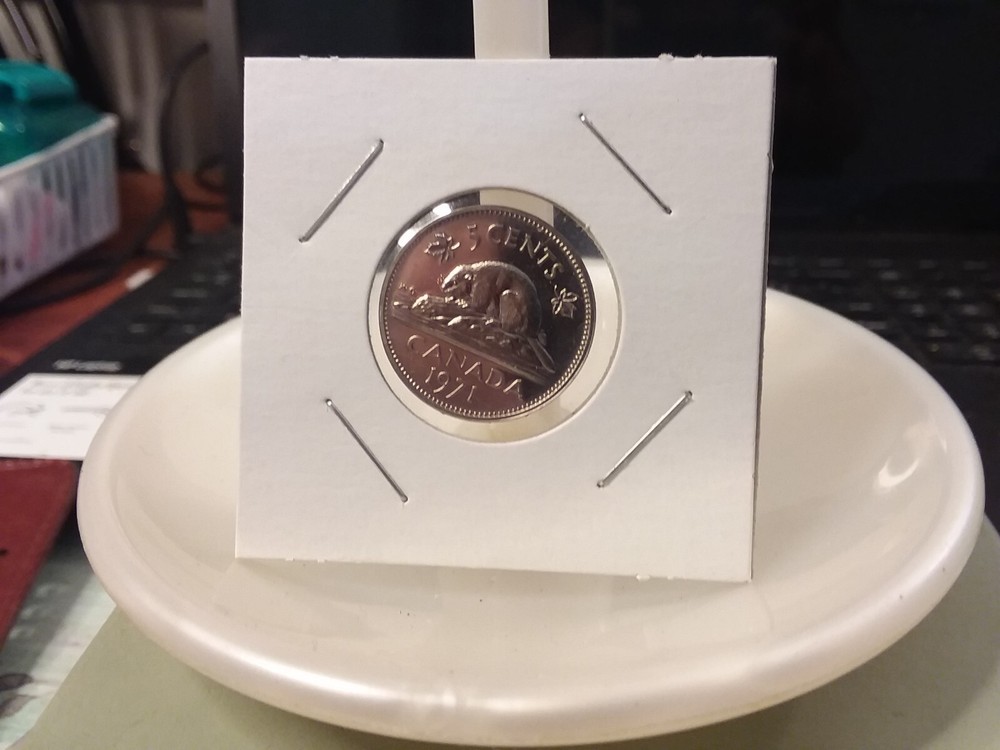 Canada - 1971 Proof Like 5 Cents