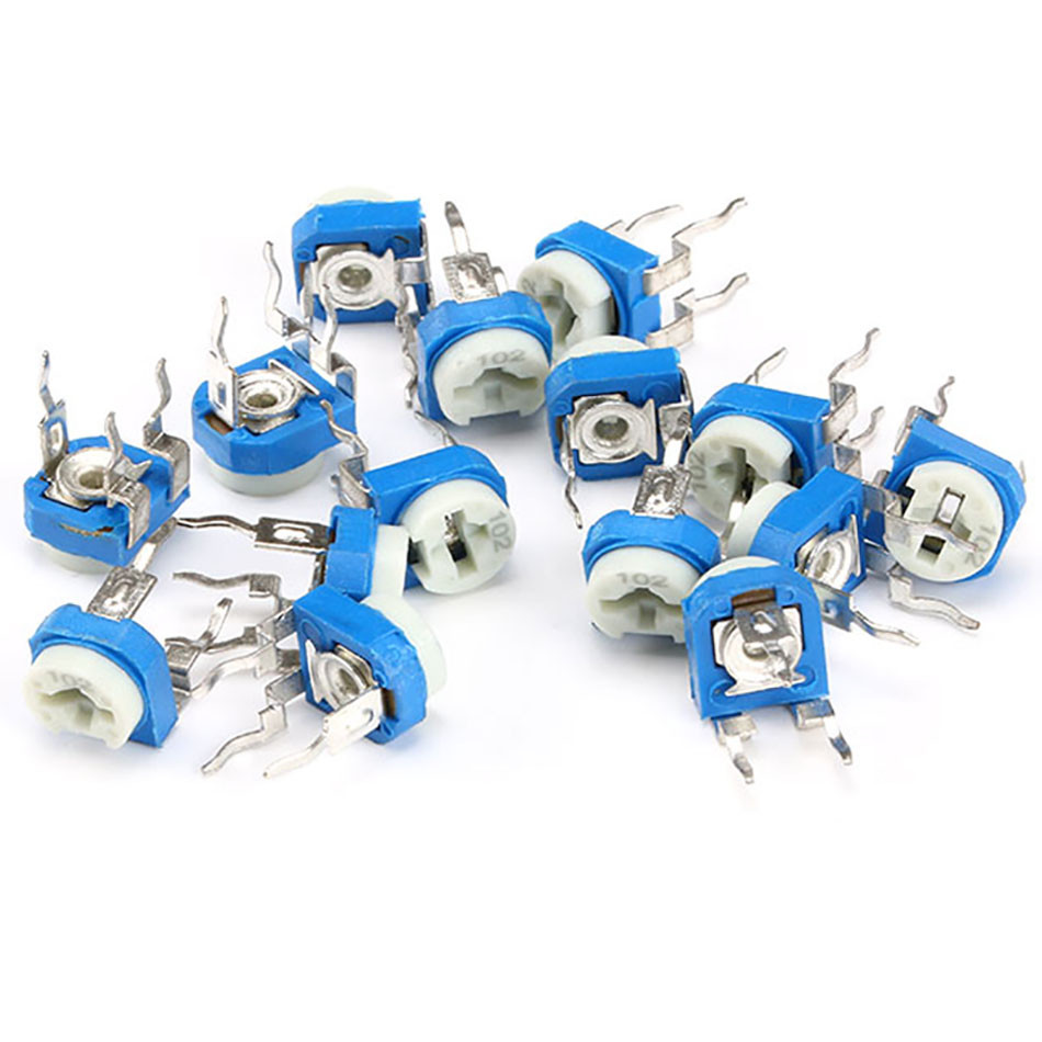 RM065 Horizontal Pot Variable Potentiometer Trimmer Resistors WH06-2 100Ω