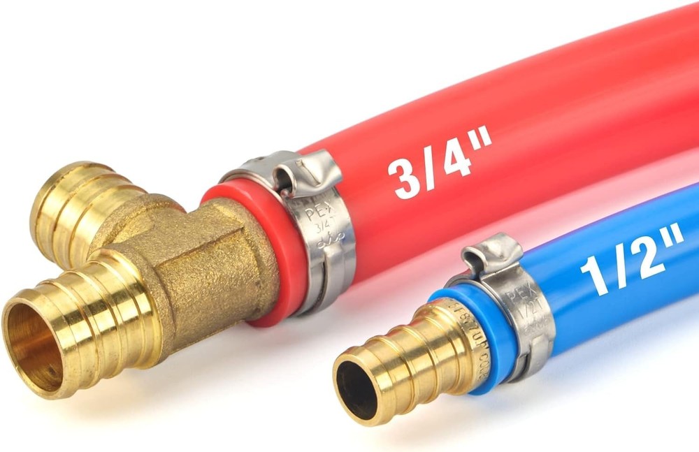 Versatile PEX Clamp Tool for 3/8 to 1-inch Sizes - Ideal for Plumbing Projects
