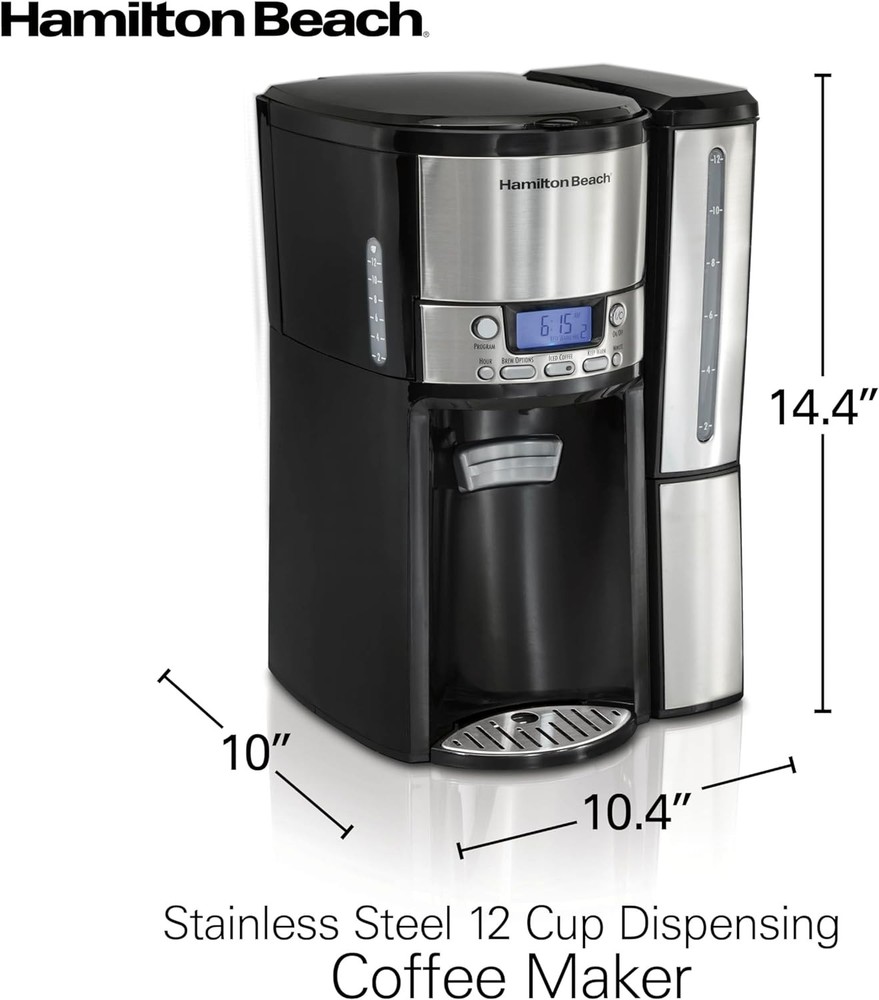 Hamilton Beach BrewStation 12-Cup Programable Dispensing Coffee Maker