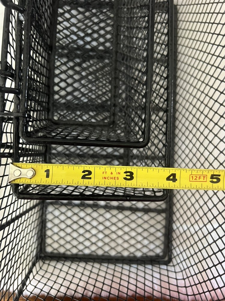 3 Piece Everbilt Wire Steel Mesh Pegboard Storage