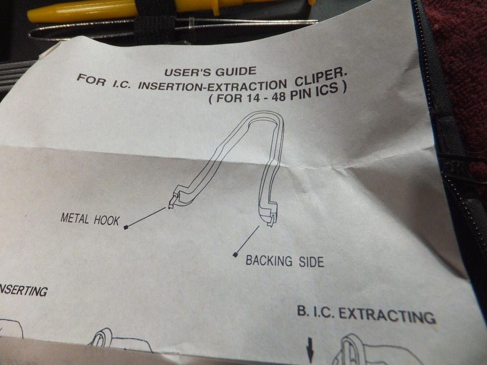 Belkin 10 Piece Electronics / Computer Tool Kit W/Case, IC Install Removal Tool