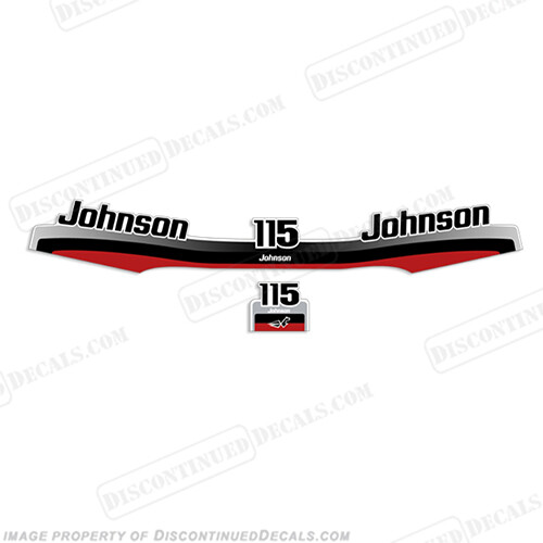 Fits Johnson 1998 115hp Decal Kit
