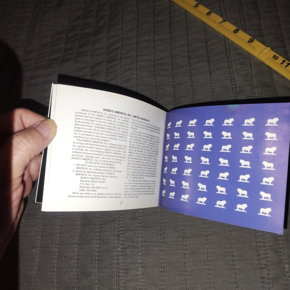 Ghost Line For NES Instruction Manual Only