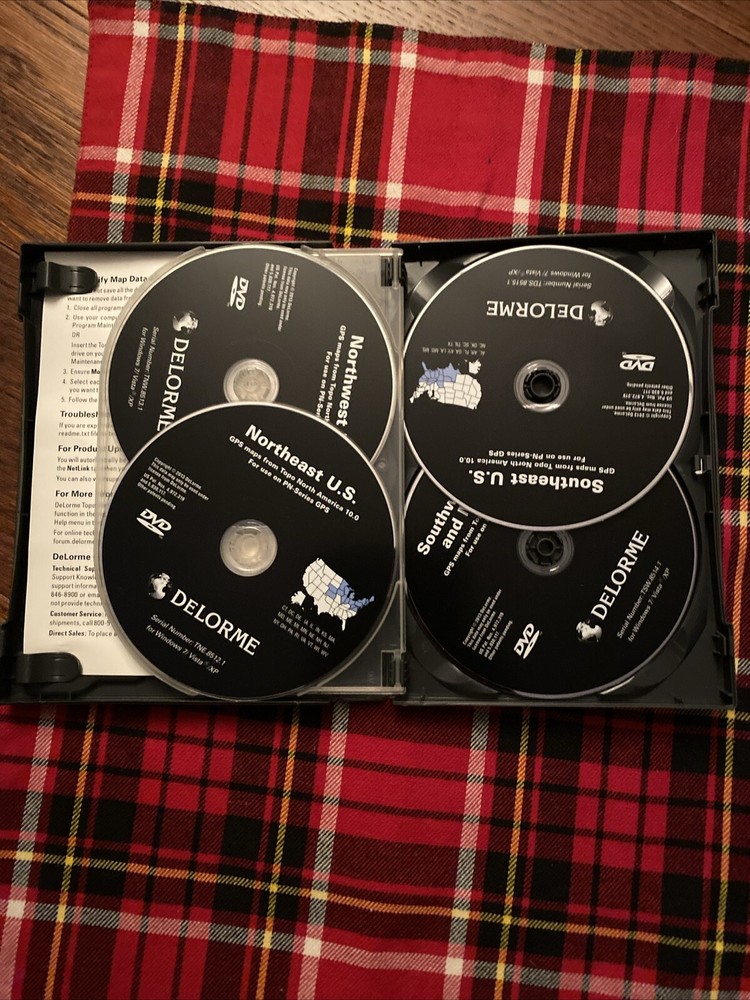 Delorme Topo North America Version 10
