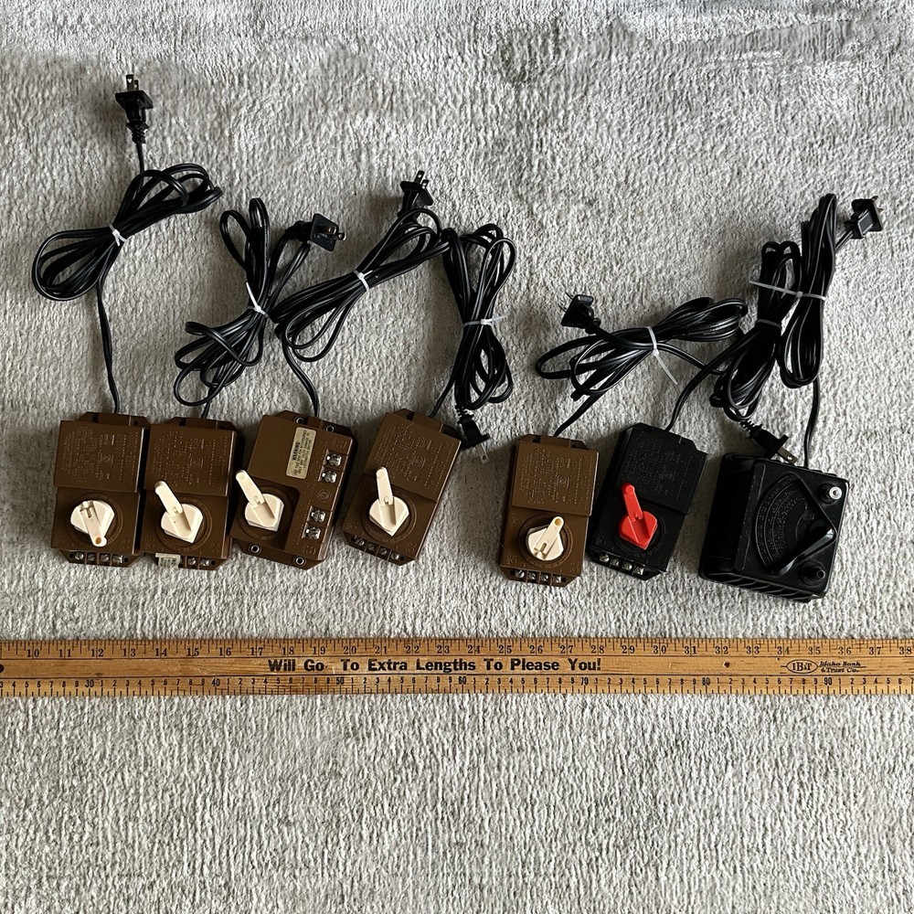 Hobby Transformer Train Power Pack Lot of 7