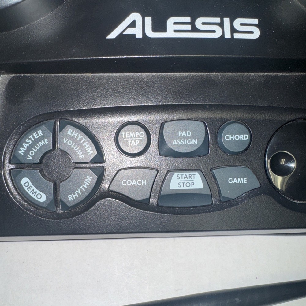 Electronic Drum Compact Kit 4 Pad Black Gray Alesis Working